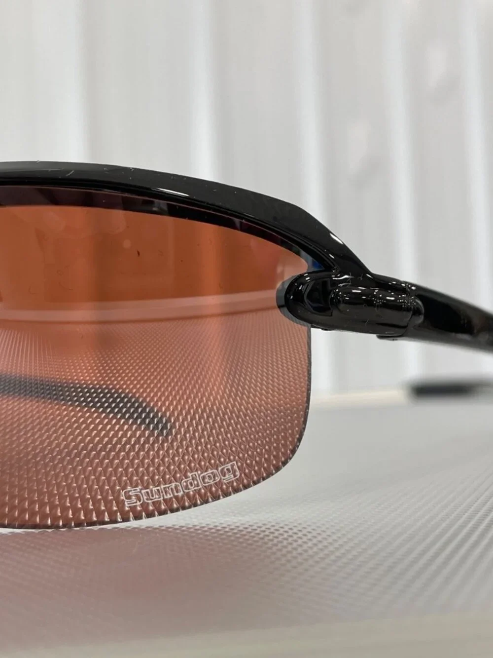 Sundog Polycarbonate Lens Sunglasses UV Protection Black Gray Sports Eyewear OS